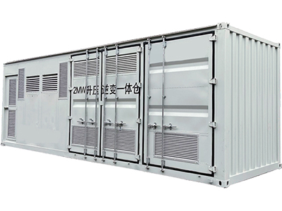 Integrated Inverter-Booster Prefabricated Substation
